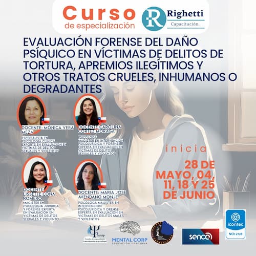 EVALUACIÓN FORENSE DEL DAÑO PSÍQUICO EN VÍCTIMAS DE DELITOS DE TORTURA, APREMIOS ILEGÍTIMOS Y OTROS TRATOS CRUELES, INHUMANOS O DEGRADANTES